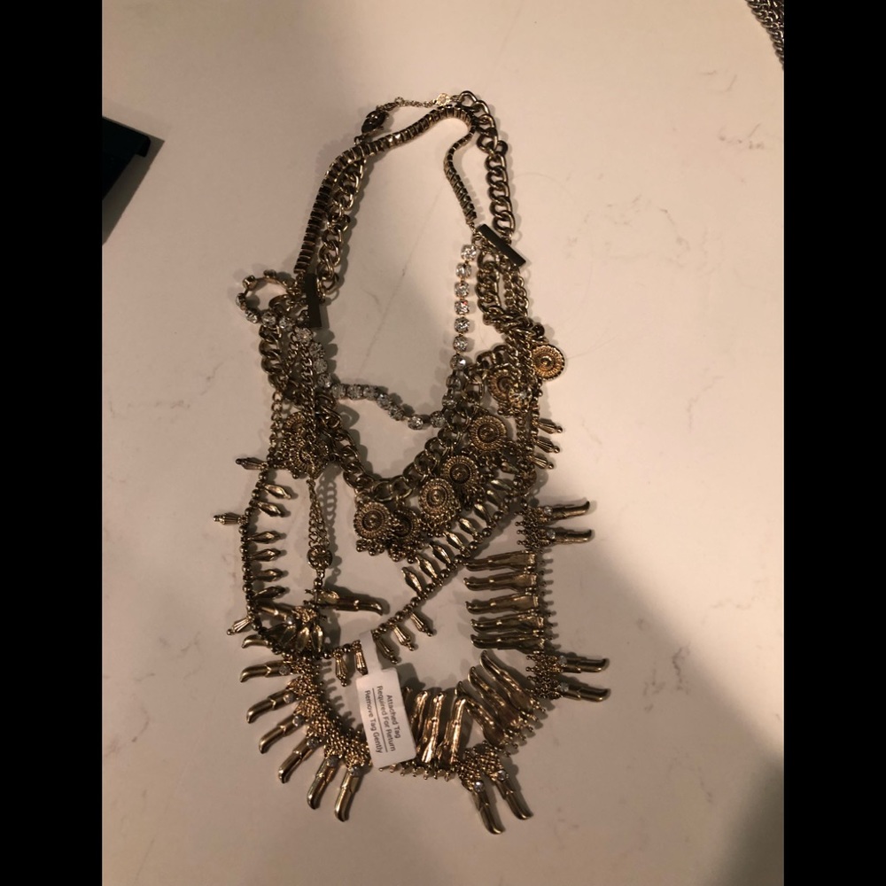 Bauble bar gold necklace
